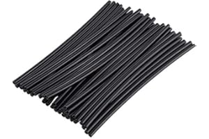 MEET-SHOP Couvre Rayon,Moto Spoke Skins 72 Pack Protège Rayons Jantes pour Motocross Mountain Vélo KTM EXC ATV 24CM Noir