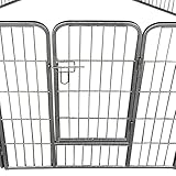 Freilaufgehege Laufstall Welpenlaufstall Absperrgitter S 210 x 60 cm - 3
