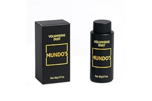 MUNDO'S GROOMING Hair Styling Volumising Boost Powder – Strong Hold, Natural Matte Finish and Instant Volume for All Hair Types - 20g Bottle