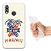 Produktbild WoowCase Huawei P20 Lite Hülle, Handyhülle Silikon für [ Huawei P20 Lite ] Hawaii Big Waves Surf Rider Handytasche Handy Cover Case Schutzhülle Flexible TPU - Transparent