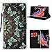 Produktbild Roreikes Samsung Galaxy Note 9 Hülle,Handytasche Schutzhülle Klapphülle 3D Bunt Muster Cover Brieftasche Lederhülle Handyhüllen Magnetisch mit Kartenfach Ständer für Samsung Galaxy Note 9