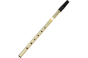 Lechnical Irish Whistle Flute Key of C 6 Holes Flute Wind Musical Instruments for Beginners Intermediates Experts