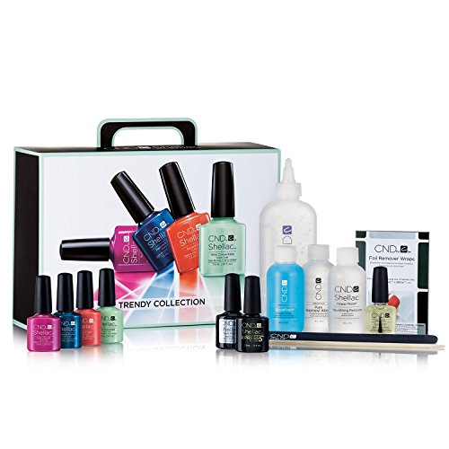 CND Shellac Trendy Starter Trial Pack/Kit/Set - You Choose Your 4 Colours (Keep Original Colours)