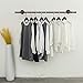 Produktbild Schmiedeeisen Wasserrohr Leiste, Eisen Rohr Wand hängen Kleidung Display Rack Loft Kleidung Rack geeignet für Schlafzimmer Garderobe Kleidung Geschäft Showroom Sammlung Raum
