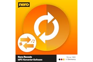 Nero Recode | MP3 Converter Software | Audio & Video Converter | Musik & Filme in MP3, WAV, FLAC, MP4 umwandeln | DVD rippen & Dateien komprimieren | Unlimitierte Lizenz | 1 PC | Windows 11/10/8/7