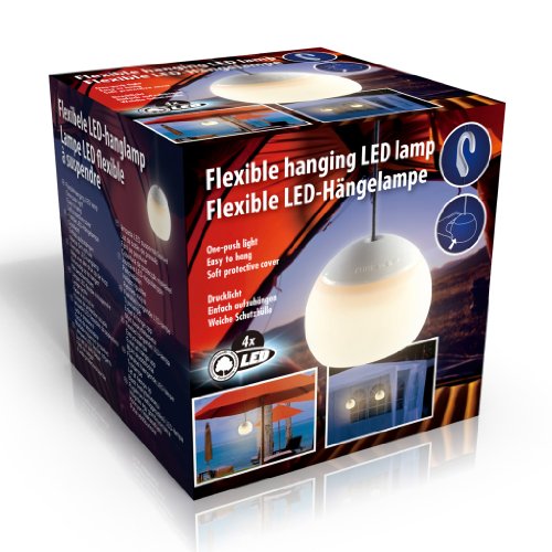 Preisvergleich Produktbild INtrenDU 4X LED Hängelampe Lampe Laterne Camping Zeltlampe Leuchte Lampion Flexibel