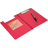 2K SEKRETERLİK KAPAKLI A5 K&Uuml;&Ccedil;&Uuml;K BOY PVC 17,5X24 CM. KIRMIZI - DİKKAT SADECE A5 EBAT EVRAKLAR İ&Ccedil;İN UYGUNDUR