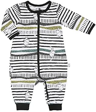 Moomin Happy Jump - Newborn - Baby - Boys - Girls - Sleepsuit - Romper - Bodysuit - Jumpsuit - Pyjamas - Long Sleeves (80 - 15-18 month)