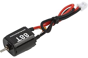 Dilwe Motore RC 030 88T con Boccola, Coppia Elevata, Basso Rumore, Motore RC per SCX24 AXI90081 1/24 RC Crawler