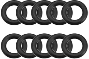 sourcing map Nitrilo Caucho Tóricas Juntas 13mm OD 6,8mm ID 3,1mm Ancho, Métrico Sellado Empaquetadura, Paquete de 10