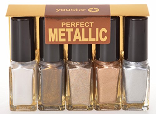 youstar Nagellack Set 5er - Perfect Metallic