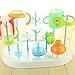 Baby Infant Feeding Bottle Nipple Drying Rack BPA Free Folding Countertop Clean Drying Rack Shelf Bottle Feeder Holder [ 1 set ]