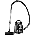 Geepas 2200 W Vacuum Cleaner- GVC19033| 3 L Dust Bag Capacity, 5 M Cord Length| Speed Control Function, Powerful Suction And Low Noise Desig| Pedal ON/OFF Switch And Auto Cord Rewinding|, Black