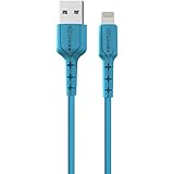 Portronics POR-228 Konnect Star Charge & Sync Function 1.2M Cable(Blue)