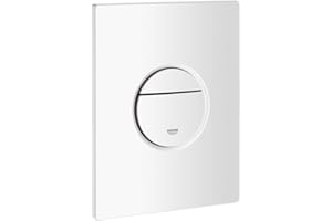 GROHE Nova Cosmopolitan Flush Plate Alpine White 38765SH0