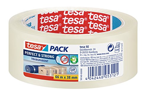 Preisvergleich Produktbild tesa VERPACKUNGSKLEBEB. 66MX38MM TRANSP