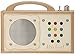 Price comparison product image MP3 player for children: hörbert - made of wood and stainless steel. Portable with built-in speaker, volume limiter and SD card for 17h content on nine playlists. No headphones and no display.