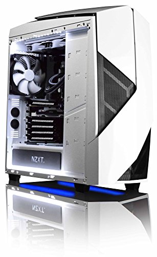 VIBOX Rapture XR780-180 Komplett-PC Paket Gaming PC – 4,0GHz i7 10-Core Prozessor, GTX 1080, leistungsfähig, Wassergekühlter Desktop Gamer Computer mit Spielgutschein, 3x Dreifach 27″ Monitor, Roccat Tastatur, Gamer Mouse, Windows 10, Weiß Innenbeleuchtung, lebenslange Garantie* (3,0GHz (4,0GHz Turbo) Intel i7 6950X Extreme Broadwell 10-Core Prozessor, MSI NVIDIA GeForce GTX 1080 8GB ARMOR Grafikkarte, 64GB Team 2133MHz DDR4 RAM, Samsung 1TB SSD, Corsair H100i GTX Wasserkühler, NZXT Gehäuse) - 3