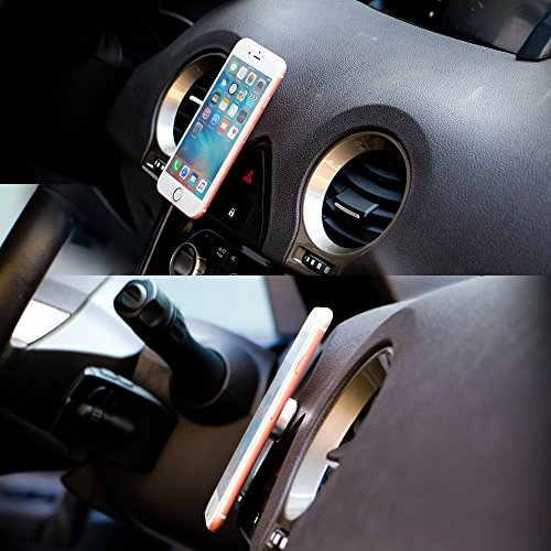 MoutikÂ® Supporto Smartphone Magnetico Adesivo Universale Auto Magnete Portable per iPhone7 / 7plus/ 6s/ iPhone 6 / 6 Plus/ 6s Plus / 5 / 5S / 5C / 4 / 4S, Samsung Galaxy S6 / S5 / S4