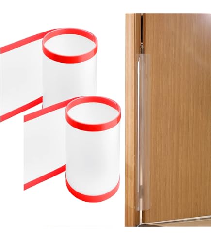 4 Protectores De Bisagras Para Puertas - 17x120 Cm, Autoadhesivos, Para Evitar Pellizcos De Dedos En Niños Y Mascotas