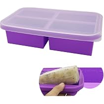 Haakaa Teglia in silicone per congelatore con coperchio - 9 scomparti