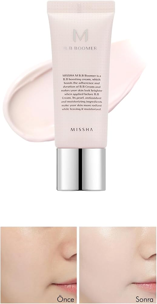 MISSHA Işıltılı ve Aydınlık Görünüm Sağlayan Makyaj Bazı M B.B Boomer 20ml
