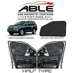 Car Zipper Magnetic Window Sunshade Toyota Land Cruiser 90