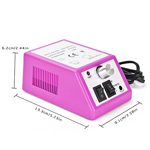 Profi Nagelfräser Set Maniküre Pediküre Fräser Nagelschleifer Feile Nageldesign Elektrisch Nagelfeile Nagelpflege Gerät - 3