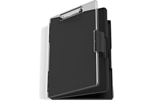 HNOGRI Hongri Appunti con custodia, Cartella per la cura degli appunti con apertura laterale, Appunti per uso intensivo con doppio contenitore, scrittura scorrevole per lavoro, forniture per ufficio.