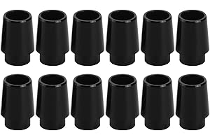 Tooteeru 12Pcs Golf Ferrules Compatible with Irons 0.355 Inch Tip Irons Shaft Golf Club Shafts Sleeve Adapter