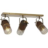 Avonni AR-60265-3EY Eskitme Kaplama Modern Avize E27 Metal Ahşap 60x30cm
