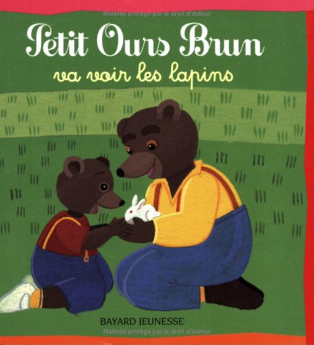 couverture de : Petit Ours brun va voir les lapins