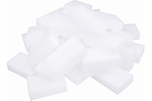 RIORAND LTWHOME Jumbo Magic Lot de 100 éponges de Nettoyage en Mousse de mélamine 110 x 70 x 30 mm