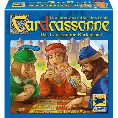 Preisvergleich Produktbild Hans im Glück 48205 - Car(d)cassonne, Kartenspiel