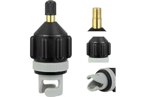 DURANTEY Inflatable SUP Pump Adaptor Air Pump Converter Paddle Board Valve Adapter SUP Inflation Adapter Air Pump Adapter Pumping Head Connector for Inflatable Rowing Boat,Stand Up Paddle Board,Kayak