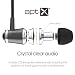 Produktbild Bluetooth In Ear Headphones Desire2 Listen [ESCAPE] Bluetooth 4.1 Earphones Stereo Magnetic Earbuds, APTX sound technology, Lightweight, Secure Fit for Sport, Gym with Built-in Mic, 2 sizes of earbuds and secure fit stabliser ear buds - Aluminium Alloy Black