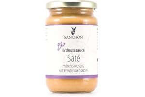 Erdnusssauce Saté, Sanchon 2 x 320 ml