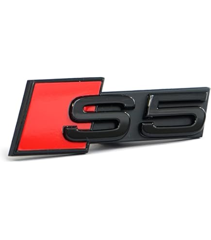 Emblema Segno Logo Scritta Originale AUDI S-Line (2 Pezzi - Foto 6