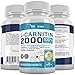Produktbild L-Carnitin 2000, 180 Kapseln 500mg, 45 Tage Anwendung, 2000mg Tagesdosierung, 100% Aminosäure