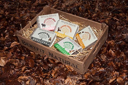 Benyfit Natural 10kg Mixer Box Raw Dog Food, Chicken, Turkey, Beef, Meat Feast, Chicken &amp; Tripe (20 x 500g Tubs)