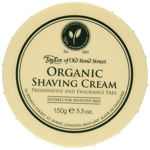 Taylor of Old Bond Street Organic Shaving Cream Bowl 150 g