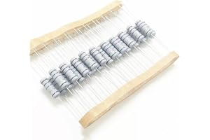 EZQNIRK 5% Wire Fuse Wirewound Resistor,1W 22 Ohm 50PCS