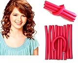 Homeoculture 10 pieces self holding Hair Curling Flexi rods Magic Air Hair Roller Curler Bendy Magic Styling Hair Sticks hair pin RS.173 (57.00% Off) - Amazon