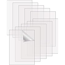 10 Stück Acrylglas Platten 1mm – 10x15 Cm, Klar, Für Bilderrahmen & Basteln