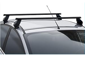 MENABO Barre PORTATUTTO Portapacchi Tema Alfa Romeo Stelvio 5 Porte dal 2017 in Poi Senza CORRIMANO LONGITUDINALI