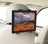 ROTACIÓN DE LA PANTALLA 360 º: La rótula del soporte tablet auto o soporte reposacabezas coche gira 360º y ello hace que pueda girar la pantalla de su tablet pc a su gusto. La base del soporte coche tablet se mantiene fija en el reposacabezas del asiento y no se mueve, no importa la cantidad de giro o rotación que haga. El soporte coche de tablet garantiza que la tablet siempre permanecerá en su posición preferida.
