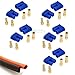 Price comparison product image Blade Hobbies 5 X Pair Of Rc Ec3 Lipo Battery Connectors & Heatshrink Blade E-Flite Helicopter