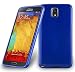 Produktbild Samsung Galaxy NOTE 3 Silikonhülle in BLAU von Cadorabo - TPU Schutzhülle für Galaxy NOTE 3 Edelstahloptik gebürstet BRUSHED Design – Handyhülle Bumper Case Backcover in BLAU