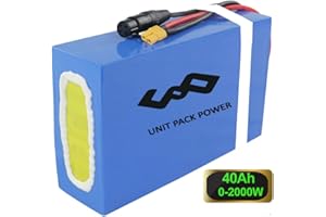 UNIT PACK POWER 48V 40Ah Lithium Accu für 2000W 1600W 1500W 1000W 750W Dreirad-Rollstuhl-Handcycle
