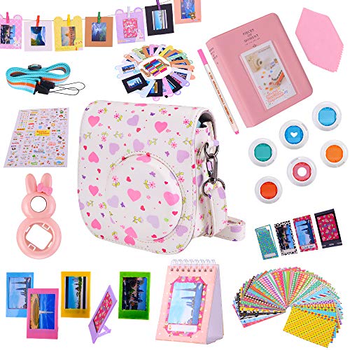 Famall Instax Mini 9 Bundle d'accessoires pour caméra pour FujiFilm Instax Mini 9 8 8+ avec boîtie Famall Instax Mini 9 Bundle d'accessoires pour caméra pour FujiFilm Instax Mini 9 8 8+ avec boîtie